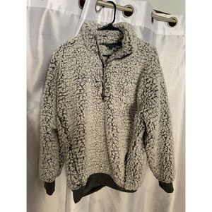 Express Women’s Sherpa quarter zip NWOT